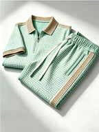 Men's Polo Shirt and Pants Set