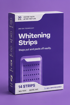 Purple Teeth Whitening Strips