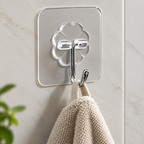 Transparent Self-Adhesive Wall Hooks
