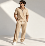Men's Polo Shirt and Pants Set