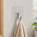 Transparent Self-Adhesive Wall Hooks