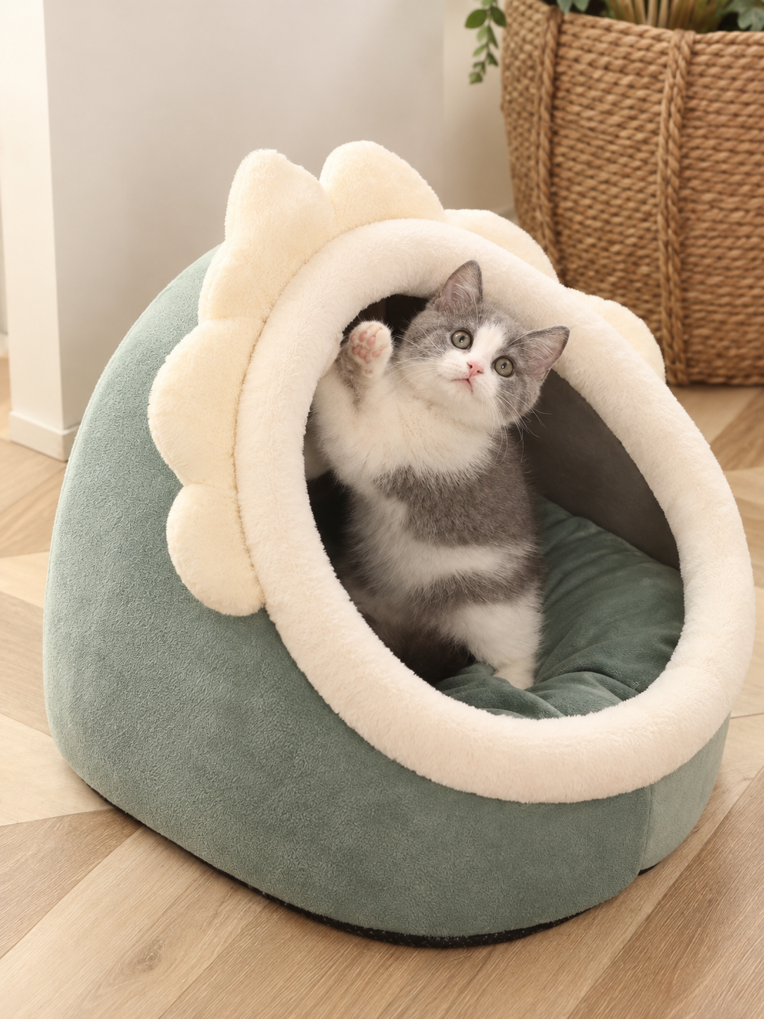 Cozy Cat Cave Bed