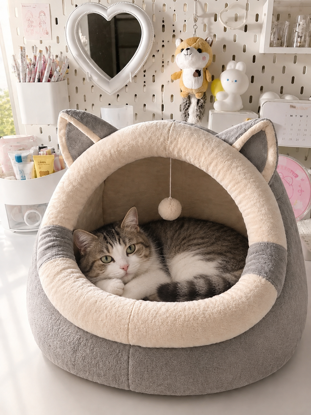 Cozy Cat Cave Bed