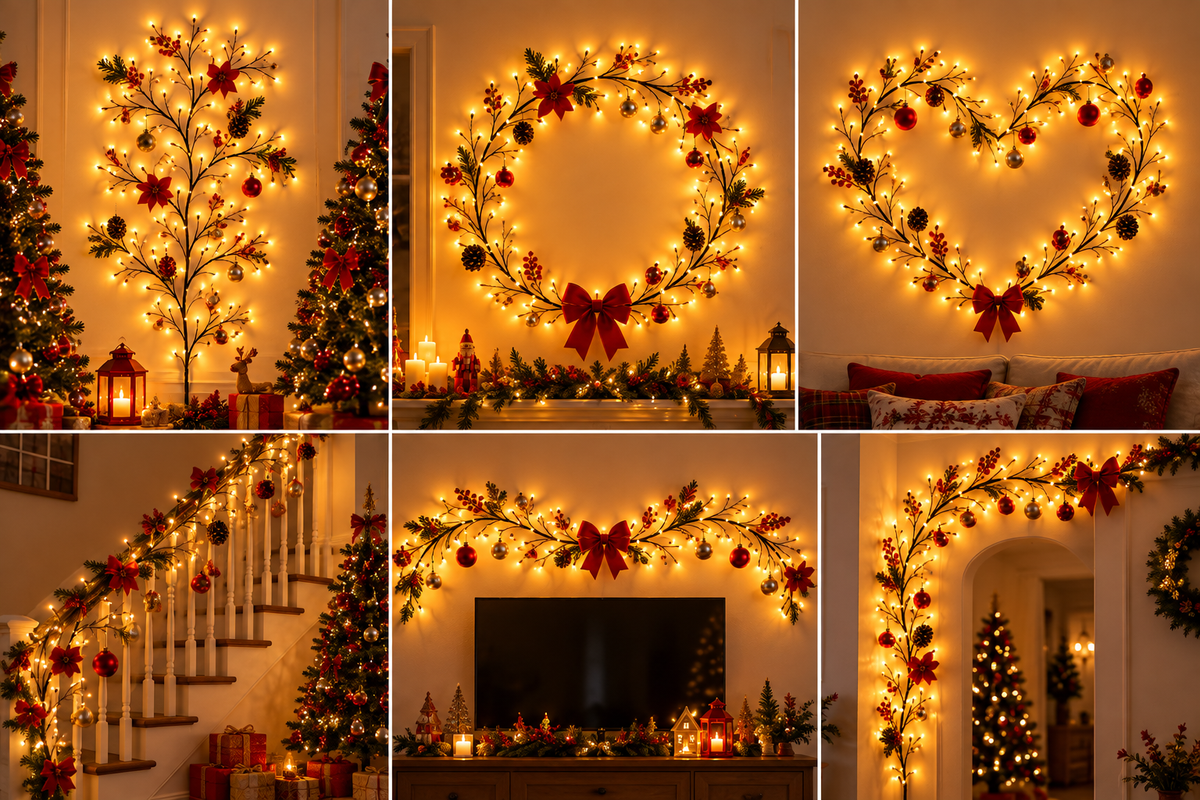 LED Willow Vine Light