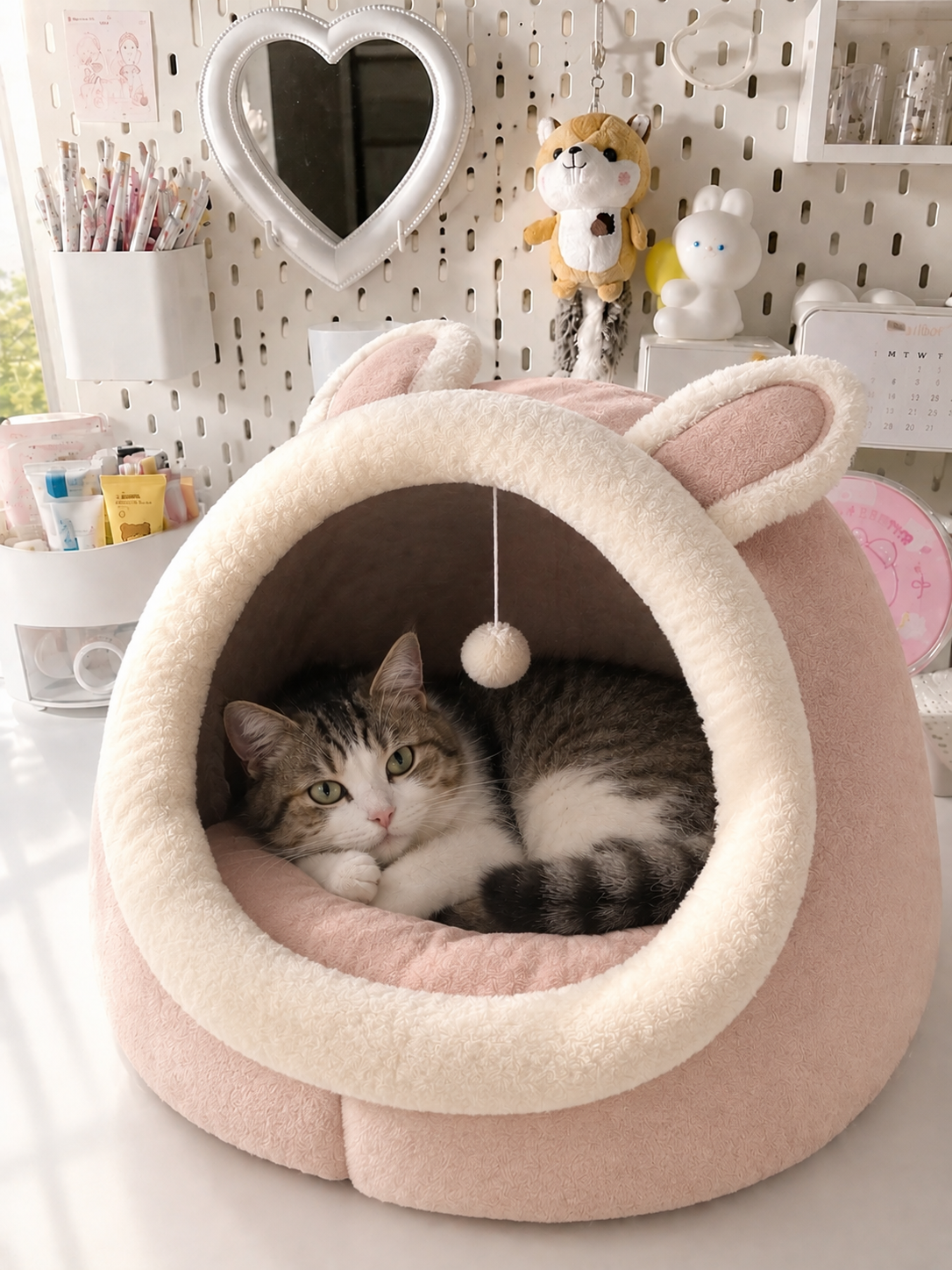 Cozy Cat Cave Bed